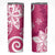 Polynesia Skinny Tumbler Pink Tribal Turtle Floral Pattern