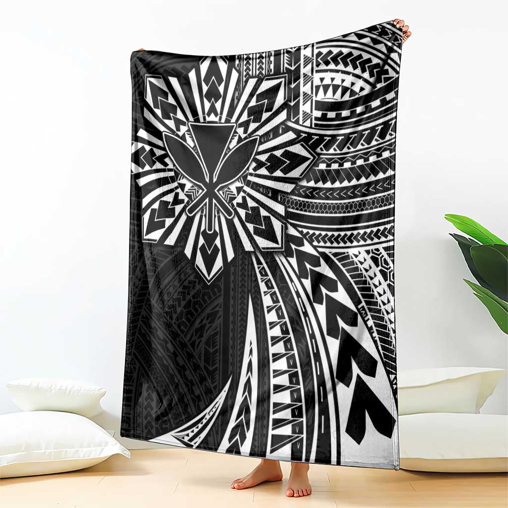 Hawaii And Philippines Blanket Kanaka Maoli With Tribal Sun Together Black