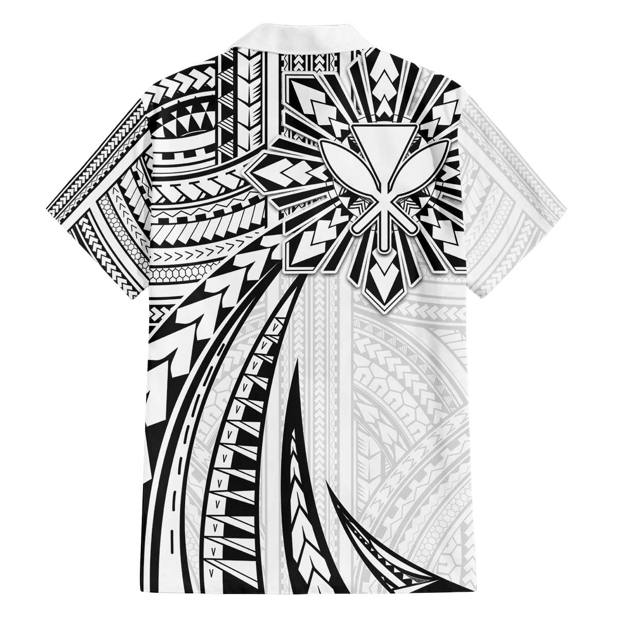 Hawaii And Philippines Family Matching Off The Shoulder Long Sleeve Dress and Hawaiian Shirt Kanaka Maoli With Tribal Sun Together White LT05 - Polynesian Pride
