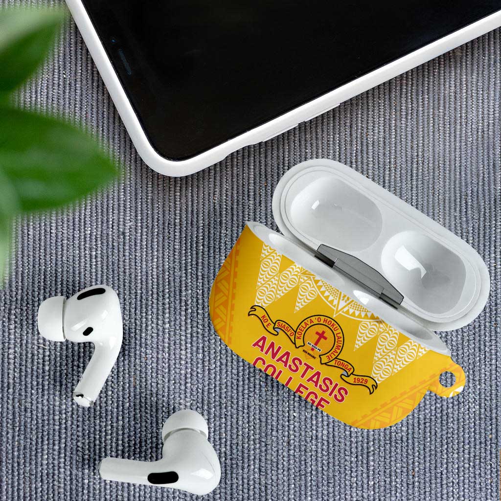 Anastasis College AirPods Case Tonga Ngatu Pattern - Polynesian Pride