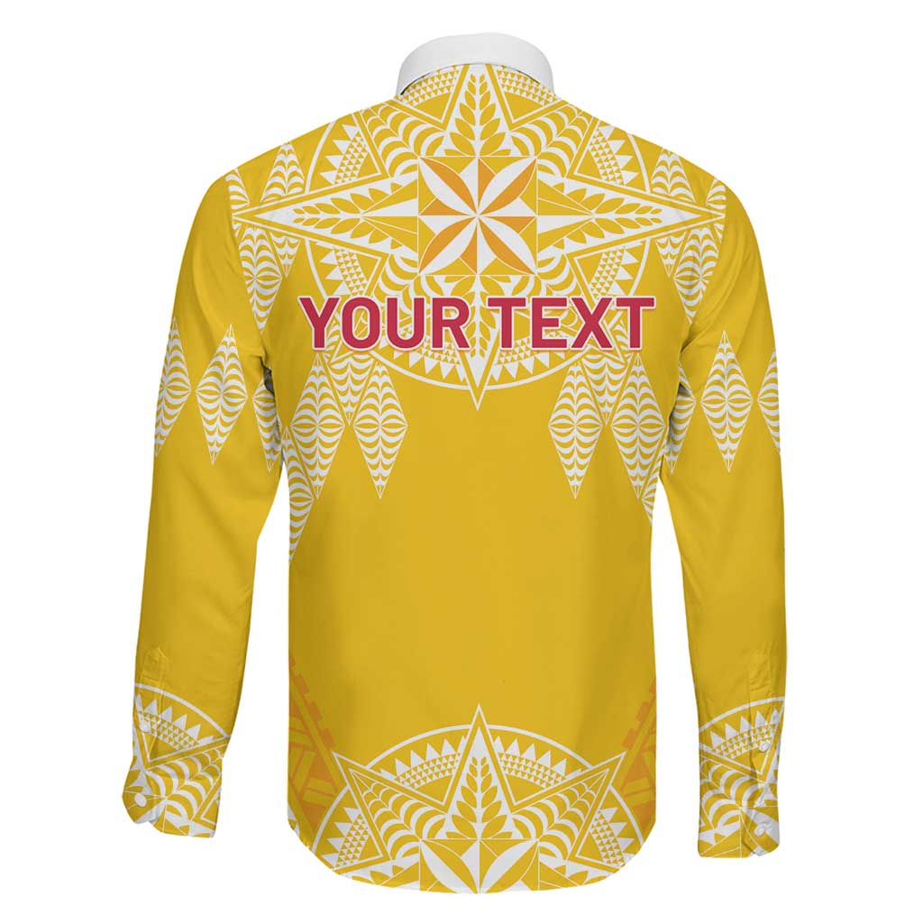 Personalised Anastasis College Family Matching Summer Maxi Dress and Hawaiian Shirt Tonga Ngatu Pattern - Polynesian Pride
