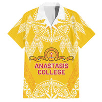 Personalised Anastasis College Hawaiian Shirt Tonga Ngatu Pattern - Polynesian Pride