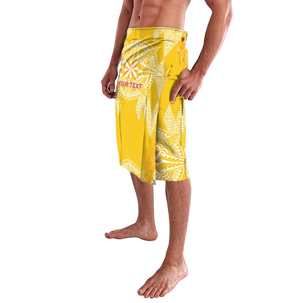 Personalised Anastasis College Lavalava Tonga Ngatu Pattern - Polynesian Pride