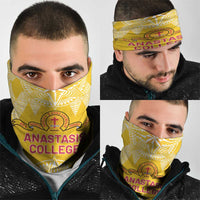 Anastasis College Neck Gaiter Tonga Ngatu Pattern - Polynesian Pride
