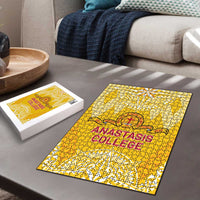 Anastasis College Puzzle Tonga Ngatu Pattern - Polynesian Pride