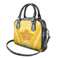 Anastasis College Shoulder Handbag Tonga Ngatu Pattern - Polynesian Pride
