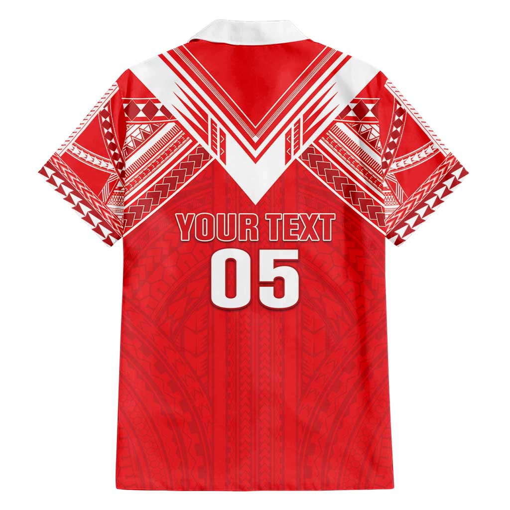Custom Tahiti Football Family Matching Summer Maxi Dress and Hawaiian Shirt Coat Of Arms Polynesian Tribal Pattern LT05 - Polynesian Pride