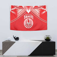Tahiti Football Tapestry Coat Of Arms Polynesian Tribal Pattern LT05 - Polynesian Pride