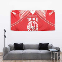 Tahiti Football Tapestry Coat Of Arms Polynesian Tribal Pattern LT05 - Polynesian Pride