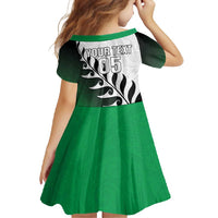 Custom New Zealand Football Family Matching Off Shoulder Maxi Dress and Hawaiian Shirt Go Aotearoa LT05 - Polynesian Pride