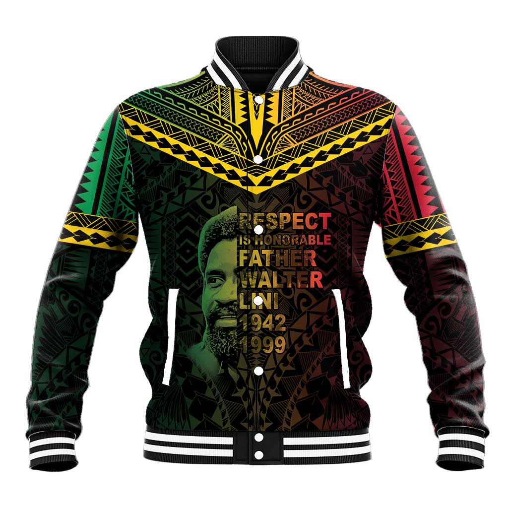 Happy Vanuatu Father Lini Day Baseball Jacket
