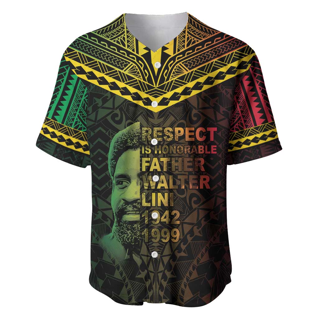 Happy Vanuatu Father Lini Day Baseball Jersey