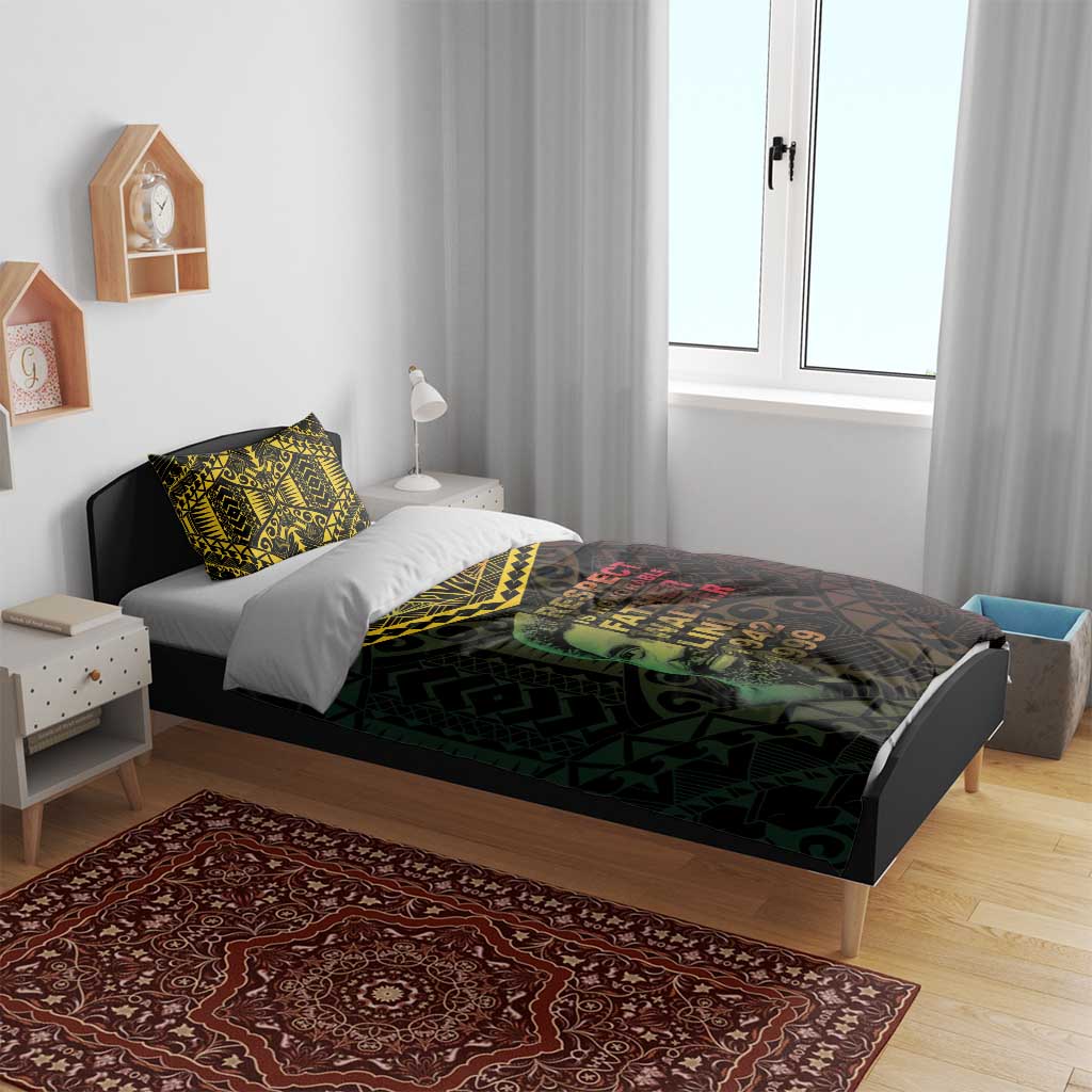 Happy Vanuatu Father Lini Day Bedding Set