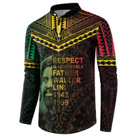 Happy Vanuatu Father Lini Day Button Sweatshirt