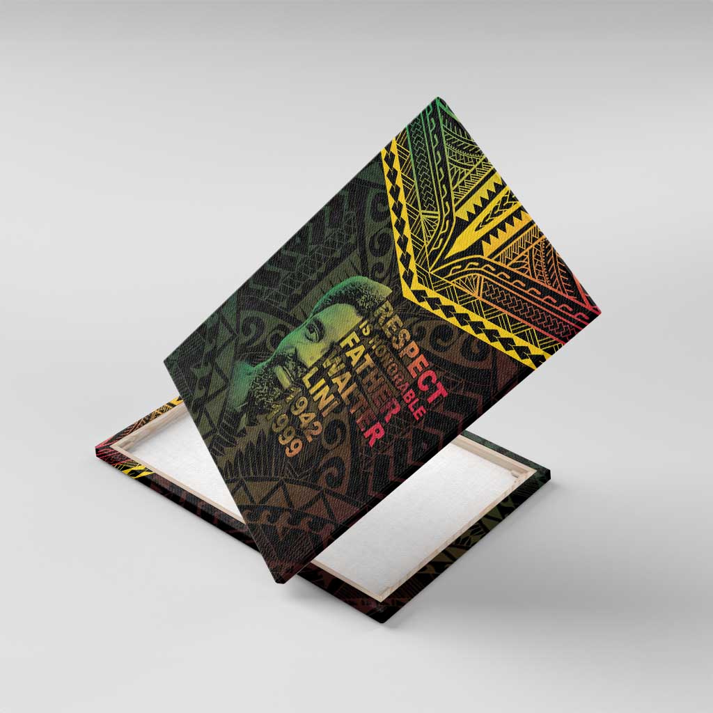 Happy Vanuatu Father Lini Day Canvas Wall Art