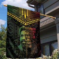 Happy Vanuatu Father Lini Day Garden Flag