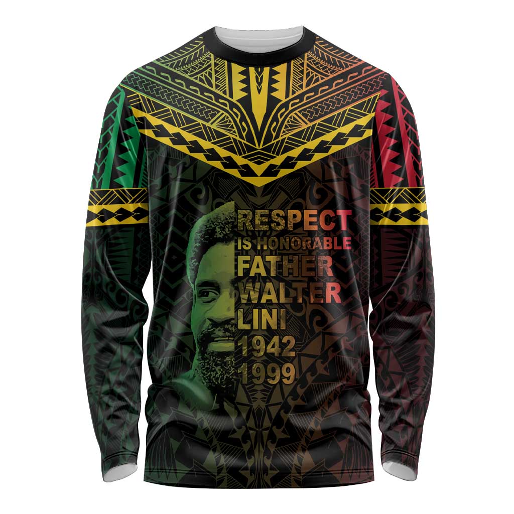 Happy Vanuatu Father Lini Day Long Sleeve Shirt