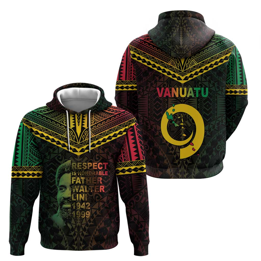 Happy Vanuatu Father Lini Day Zip Hoodie