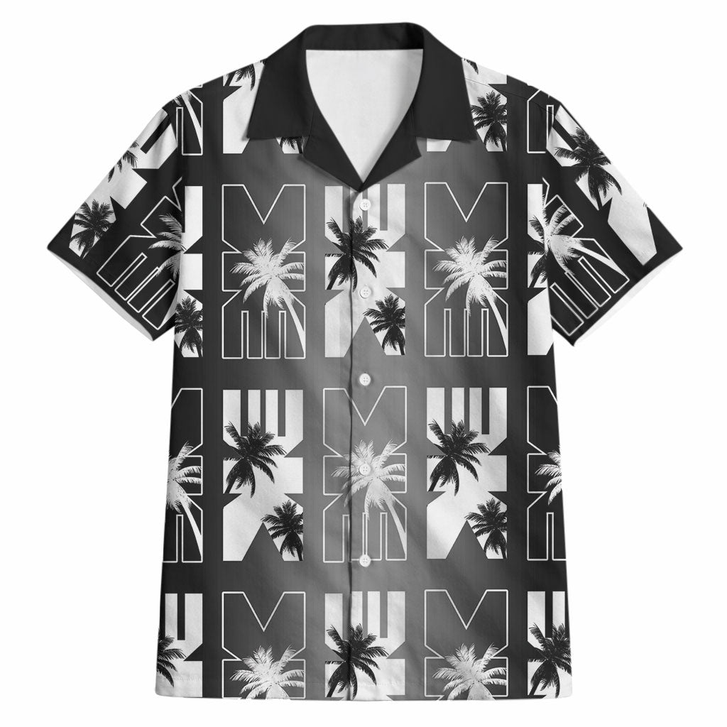 Bula Fiji Hawaiian Shirt Black Makare Masi Tapa Pattern LT05 Black - Polynesian Pride