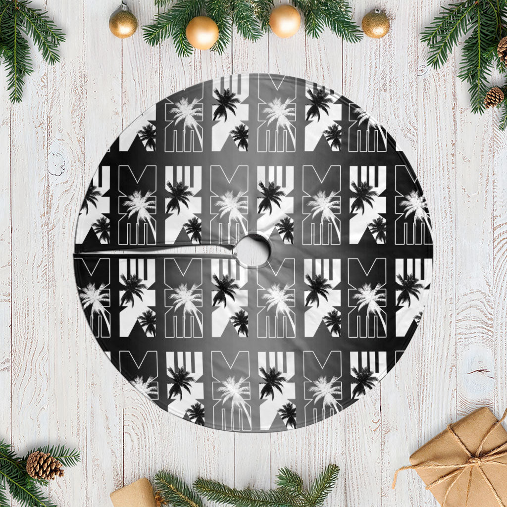 Bula Fiji Tree Skirt Black Makare Masi Tapa Pattern LT05 Casual Black - Polynesian Pride