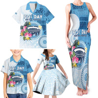 Fiji Day Family Matching Tank Maxi Dress and Hawaiian Shirt Proud To Be Fijian LT05 - Polynesian Pride