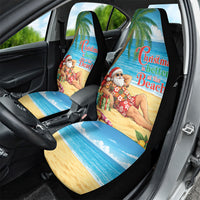 Hawaii Jolly Christmas Car Seat Cover Xmas Is Better At The Beach LT05 - Polynesian Pride