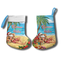 Hawaii Jolly Christmas Stocking Xmas Is Better At The Beach LT05 - Polynesian Pride