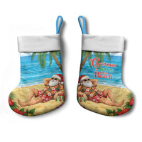 Hawaii Jolly Christmas Stocking Xmas Is Better At The Beach LT05 - Polynesian Pride