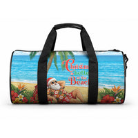 Hawaii Jolly Christmas Duffle Bag Xmas Is Better At The Beach LT05 One size Blue - Polynesian Pride