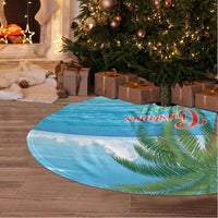 Hawaii Jolly Christmas Tree Skirt Xmas Is Better At The Beach LT05 - Polynesian Pride