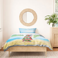 Hawaii Christmas Bedding Set Have A Very Beachy Christmas LT05 - Polynesian Pride