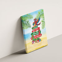 Hawaii Christmas Canvas Wall Art Have A Very Beachy Christmas LT05 - Polynesian Pride