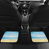 Hawaii Christmas Car Mats Have A Very Beachy Christmas LT05 Set 2pcs - Back Multicolor - Polynesian Pride