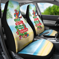 Hawaii Christmas Car Seat Cover Have A Very Beachy Christmas LT05 - Polynesian Pride