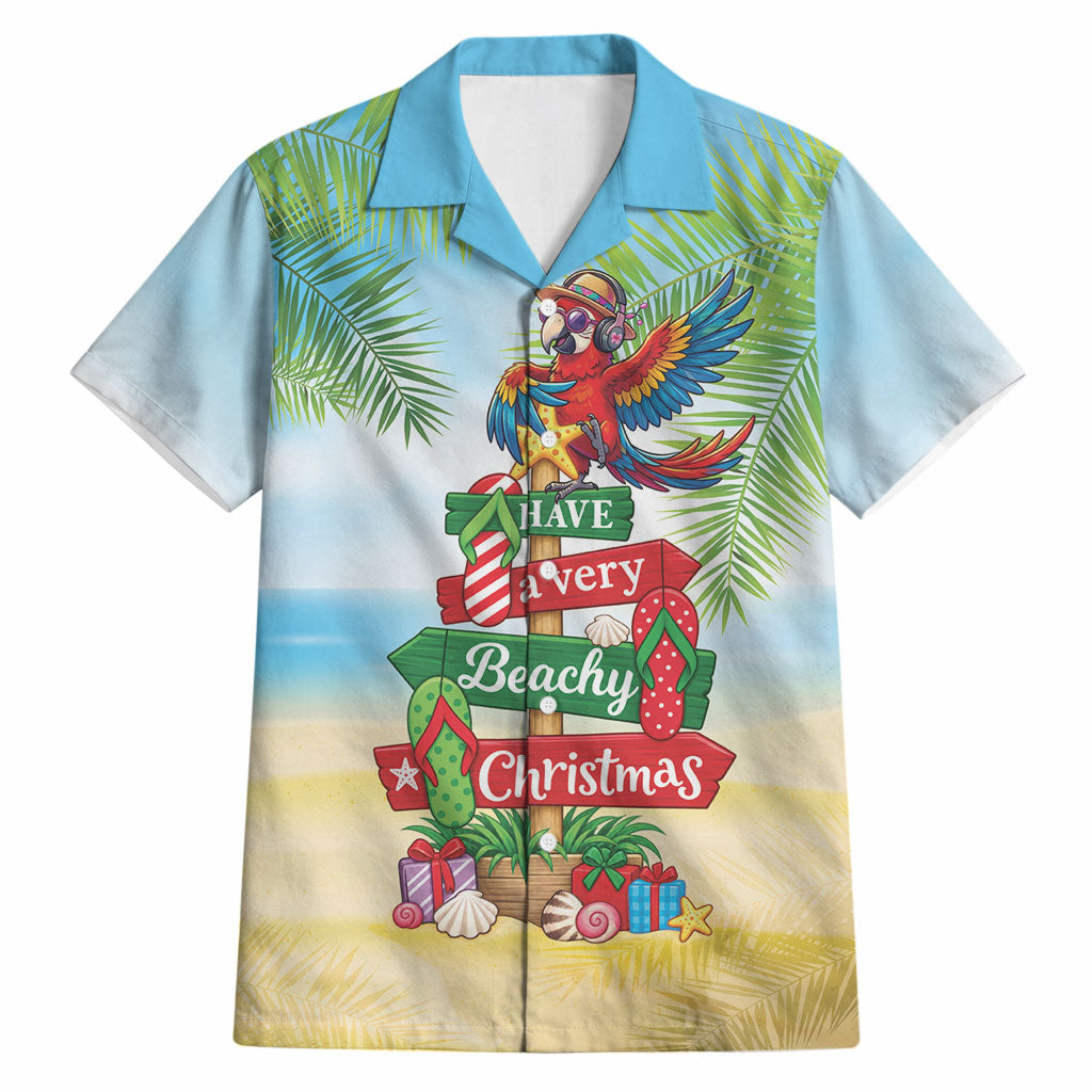 Hawaii Christmas Hawaiian Shirt Have A Very Beachy Christmas LT05 Multicolor - Polynesian Pride
