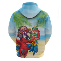 Hawaii Christmas Hoodie Have A Very Beachy Christmas LT05 - Polynesian Pride