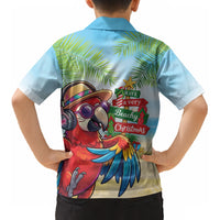 Hawaii Christmas Kid Hawaiian Shirt Have A Very Beachy Christmas LT05 - Polynesian Pride