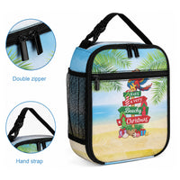 Hawaii Christmas Lunch Bag Have A Very Beachy Christmas LT05 - Polynesian Pride