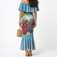Hawaii Christmas Mermaid Dress Have A Very Beachy Christmas LT05 - Polynesian Pride