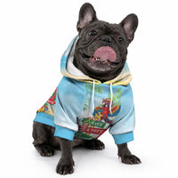 Hawaii Christmas Pet Hoodie Have A Very Beachy Christmas LT05 - Polynesian Pride