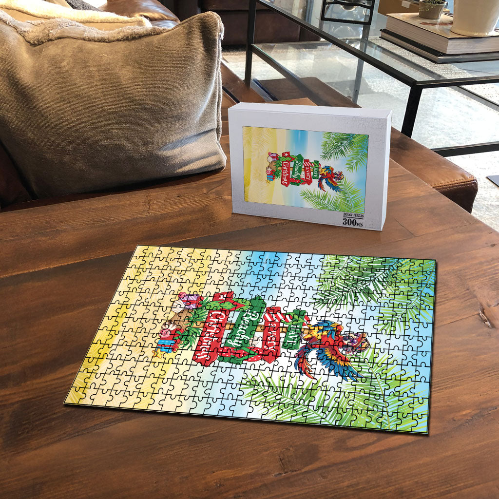 Hawaii Christmas Puzzle Have A Very Beachy Christmas LT05 - Polynesian Pride