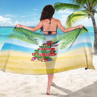 Hawaii Christmas Sarong Have A Very Beachy Christmas LT05 - Polynesian Pride