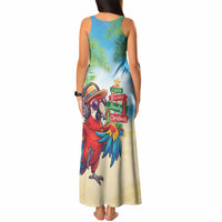 Hawaii Christmas Tank Maxi Dress Have A Very Beachy Christmas LT05 - Polynesian Pride