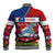 Personalized Samoa Christmas Baseball Jacket Santas Whale Manuia Le Kerisimasi LT05 - Polynesian Pride