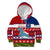 Personalized Samoa Christmas Kid Hoodie Santas Whale Manuia Le Kerisimasi LT05 Hoodie Red - Polynesian Pride