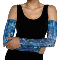 Hawaii Makahiki Turtle Arm Sleeves Galaxy Tapa Pattern LT05 - Polynesian Pride