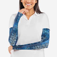 Hawaii Makahiki Turtle Arm Sleeves Galaxy Tapa Pattern LT05 - Polynesian Pride