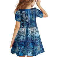 Hawaii Makahiki Turtle Family Matching Mermaid Dress and Hawaiian Shirt Galaxy Tapa Pattern - Polynesian Pride