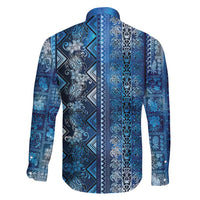 Hawaii Makahiki Turtle Family Matching Off Shoulder Short Dress and Hawaiian Shirt Galaxy Tapa Pattern - Polynesian Pride