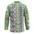 Hawaii Makahiki Turtle Hockey Jersey Green Tapa Pattern - Polynesian Pride
